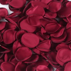 100/200Pcs Silk Rose Petals Artificial Wedding Decoration Party DIY Craft 4cm