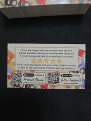Thank You Cards For Amazon Sellers Sellers, Feedback Review Request 400 Count