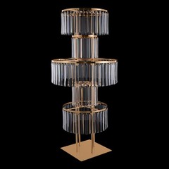 5 Tiers Round Flower Stand for Wedding Wedding Centerpieces Flower Stand