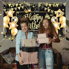 Happy Birthday Party Backdrops Cloth Photography Backgrounds Birthday Banner …