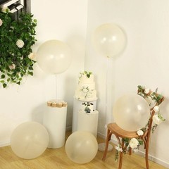 5 CLEAR 36″ Biodegradable Latex Balloons Party Wedding Event Decorations Sale