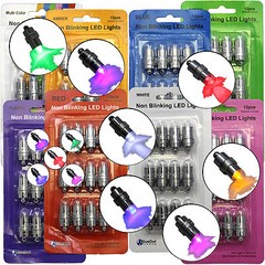 48 SUBMERSIBLE LED Waterproof Balloon Floral Mini Light Wedding Party 8 Colors