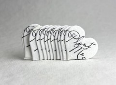 50 Count Wildflower Seed Paper Hearts Eco-Friendly Wedding Favors Gifts