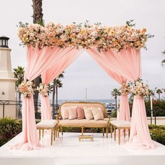 Large Wedding Chuppah Canopy Arch Outdoor Wedding Arbor Garden Flowers Gate Door