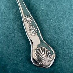 Vintage Silver Plate over Zinc Alloy Cake Pie Server