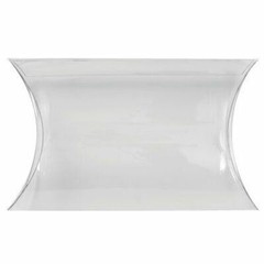 24-1500 pcs Plastic PVC Pillow Box Party Wedding Favor Retail Packaging Display
