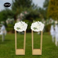 10 PcsFlower Ball Arrangement Bouquet Diameter Fake Flower Balls 11.8 Inch