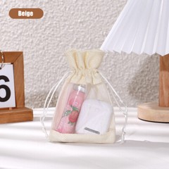 20pcs Imitated Burlap Drawstring Gift Bag Favor Wedding Jewelry Packaging Bags
