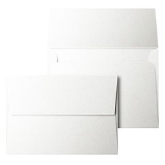 Curious Metallic, Ice Silver, A7 Invitation Envelope, 7 1/4 x 5 1/4, 32w(120gsm)
