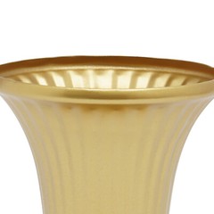 10Pcs 15cm Gold Metal Centerpieces Flower Vase Wedding Anniversary Party Decor