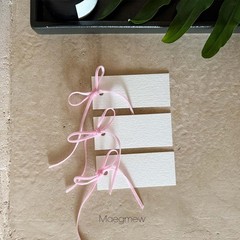 50 Pcs Place Cards for Table Setting -3.94″X1.57″ Table Place Cards with Velv…