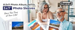 5×7 P Sleeves for 3-Ring Binder, (25 Pa) for 100 Pictures,
