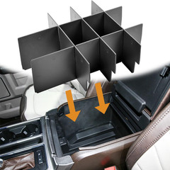 Center Console Organizer Dividers Compatible with 2015-2018 2019 2020 Ford F150