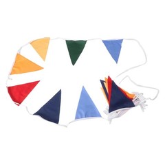 Multicolor Fabric Banner 10M for Party For Birthday Wedding Decoration
