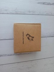300 Kraft Paper Boxes Business Logo Print Gift Soap Jewelry chocolate Cookie Box