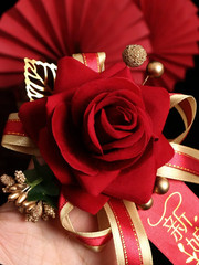 Wedding Corsage Wedding Artificial Flower Bride and Groom Corsage Wedding Suppli