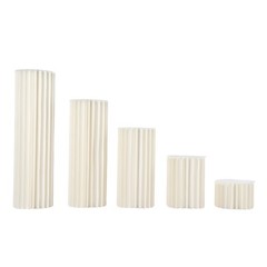 20-100cm Flower Stand Plinth Floral Display Wedding Centerpieces Stand 5 Pack