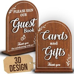 Wooden Wedding Signs – Ceremony & Reception Decorative Signage