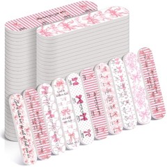 Pcs Christian Gifts Bulk for Women Pink Pary Favors Mini Nail Files 50 Bow