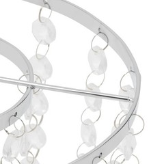 Modern Flower Stands Silver Wedding Decor Crystal Flower Stand Round 10 PCS