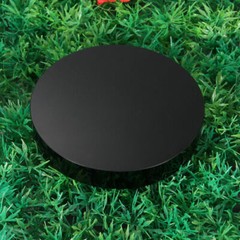 100-120mm Black Obsidian Scrying Mirror Crystal Gemstone Mineral s Stone