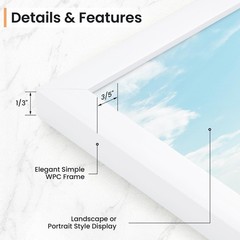 Venusmiles 8×10 Picture Frame, Display 8×10 Photo Frames – High Definition Pl…