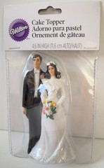 Vintage Wilton Lasting Love Wedding Cake Topper Bride Groom Figurine New NIP