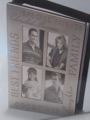 ROYAL LIMITED SILVER (BEST FRIENDS CHERISHED MEMORIES ALBUM FRAME HOLDS 80 4 X 6
