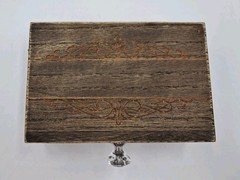 Wedding Ring Box Unique and Engagement Ring Holder Boxes for Rustic Brown