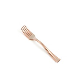 4″ long Rose Gold Appetizer Forks Wedding Dinner Party Home Disposable Tableware