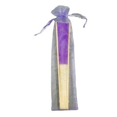50PCS Organza Wedding Fan Bag Drawstring Candy Organizer Party Favor Gift Bag.