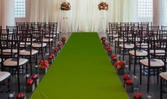 25 ft Satin Aisle Runner 60″ wide 100% Seamless Fabric Wedding 20 Colors