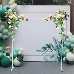 Wedding Square Arch Backdrop Metal Stand Flower Frame For Party Wedding Decor