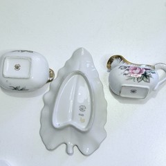 Vintage Table Decor For Tea Party -Vase, Sugar & Creamer, Bells, Pewter Rabbit +