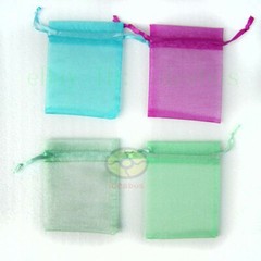 25/50/100/200pcs Organza Pouches Jewelry Wedding Party Favor Gift Bags 4″ X 3″