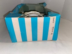 Vintage 1950’s Hand Painted Coast Novelty Wedding Cake Couple Topper W/Orig Box