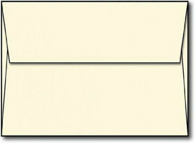 Smooth Warm White / Natural Invitation Envelopes – 60lb Bond – 50 Per Pack