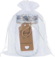 HRX Package 100Pcs Sheer Organza Bags White, 6 X 9 Inches Christmas Wedding Show