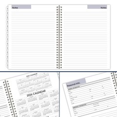 AT-A-GLANCE 2026 Planner Refill, Weekly & Monthly, 7″ x 8.75″, Medium, Execut…
