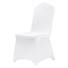 Uimoso 30PCS White Spandex Chair Covers for Weddings, Parties, and Dining Events