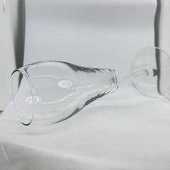 Set of 6 Clear Champagne Flute Glasses 8.5in Tall Classic Wedding Event