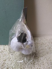 Lot 2 Wedding Decor Dove Couple w/Veil Top Hat Cake Topper 4.5″ L Feather Wings