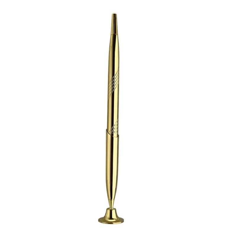 Ballpoint Pen with Base Metal Pen Reception Pen Counter Service Pen for Bank