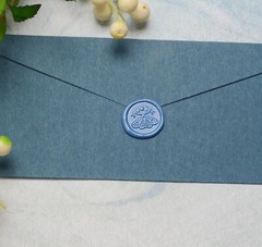 Magic Moth Moon Phrase Universe Wax Seal Stamp, for Invitation, Cards, Wedding