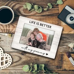 Grammy 4×6 Picture Frame, Grandkids Photo Frame, GrammyGifts for Grandma, Gif…