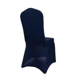 NAVY BLUE PREMIUM Spandex CHAIR COVERS Wedding Party Reception Decorations SALE