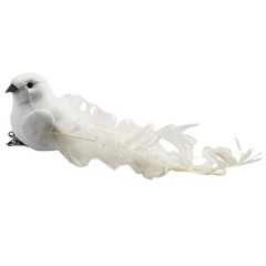 4 Pack of Artificial Doves Foam Doves Peace Doves for Wedding Decorative
