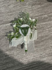 Wedding Bouquet And Boutonnière