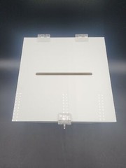 White 8” Cube Acrylic Card Box Wedding Bridal Shower Party Plain Lockable