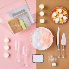 Champagne Flutes Set Elegant Toasting Glasses Perfect Weddings Celebrations 2 PC